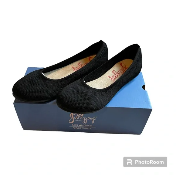 Jellypop Fashion Jellypop Shoes Black Flats Jellypop Shoes